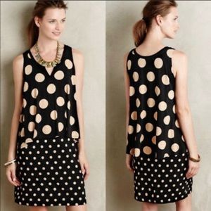 ANTHROPOLOGIE Maeve Polka Dot Dress